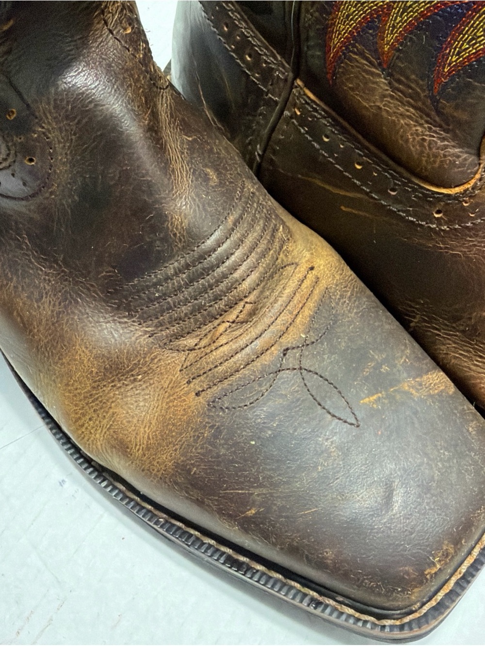 Mens Justin WK4689 “Stampede” Western Boots Size 11.5D - Picture 4 of 10